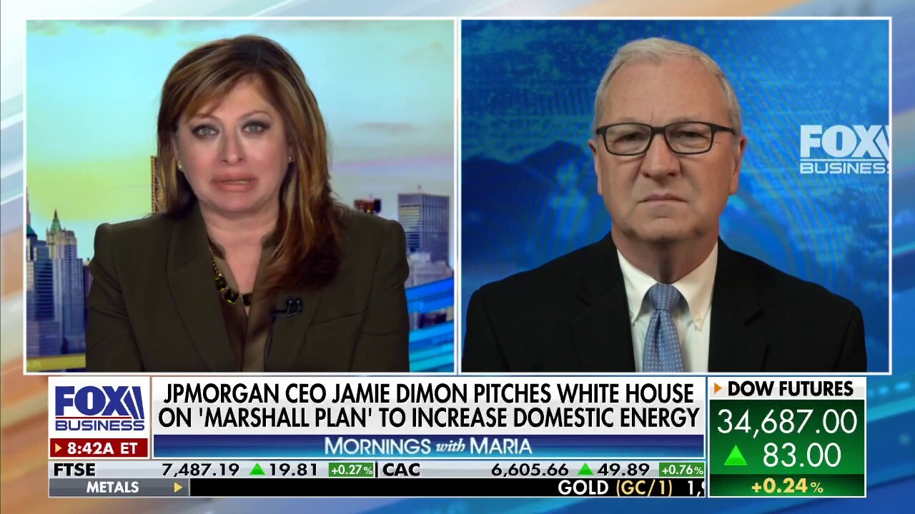 Sen. Kevin Cramer, R-N.D., says JPMorgan CEO Jamie Dimon is 'right on point' as he pitches 'Marshall Plan' to increase domestic energy. 