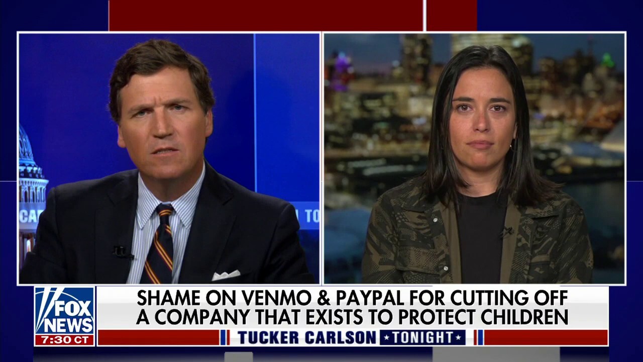 "Gays Against Groomers" founder Jaimee Michell discusses the sexual indoctrination of children on 'Tucker Carlson Tonight.'