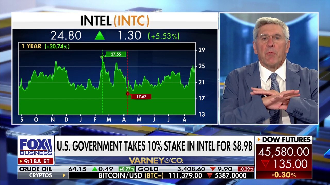 Steve Moore warns Trump against Intel deal: 'This is going to be a disaster'