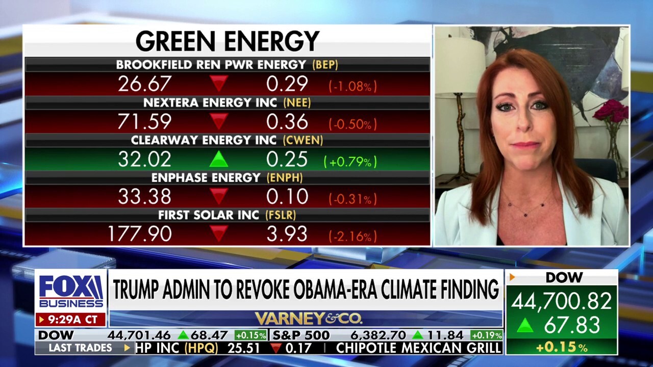 Doing away with Obama-era climate finding is the 'official end of the green new scam': Ex-EPA official