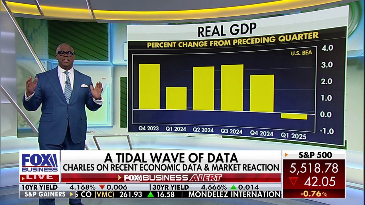 Charles Payne breaks down 'real GDP' after a tidal wave of data