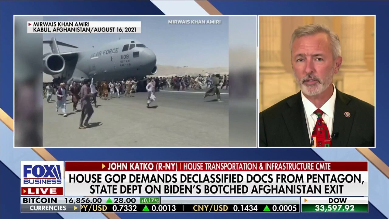 Afghanistan withdrawal was 'colossal series of failures': Rep. John Katko