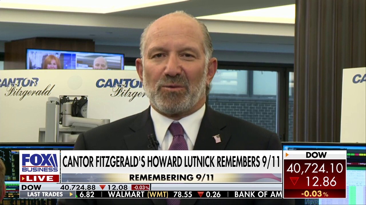 Cantor Fitzgerald's Howard Lutnick remembers 9/11: We can't have people ever suffer the way our families suffered