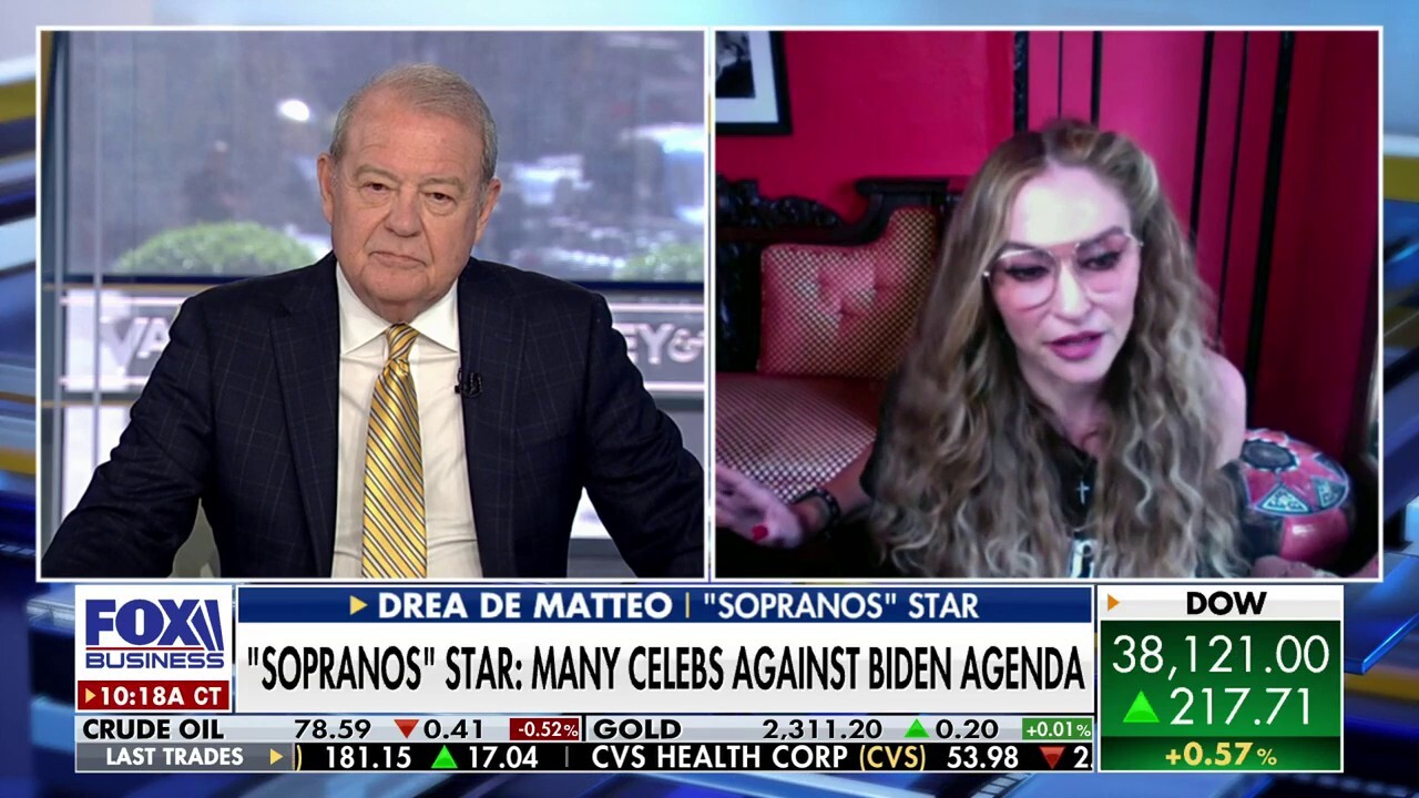 'Sopranos' star and Emmy Award-winning actress Drea de Matteo expands on her recent comments about Hollywood culture and criticizes Biden's response to global, cultural issues.