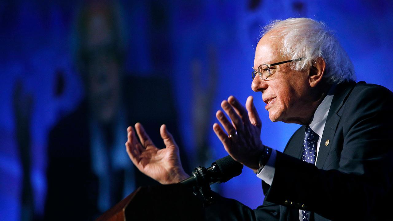 Bernie Sanders questioned about his private jets flights