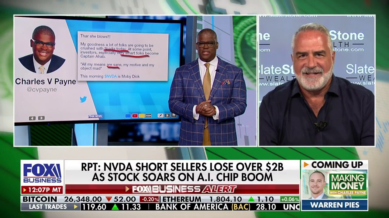  Kenny Polcari: This doesn't change the fundamentals on Nvidia