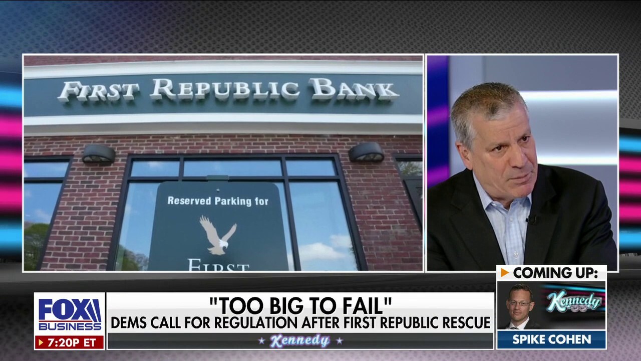 FOX Business senior correspondent Charlie Gasparino discusses fears of more bank failures after First Republic collapsed on Kennedy.