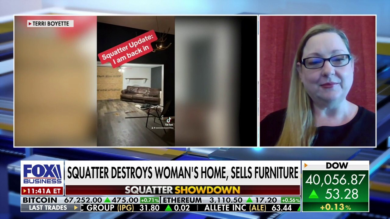 Texas homeowner Terri Boyette provides an update as she works with insurance to put her property back together after being taken over by squatters.