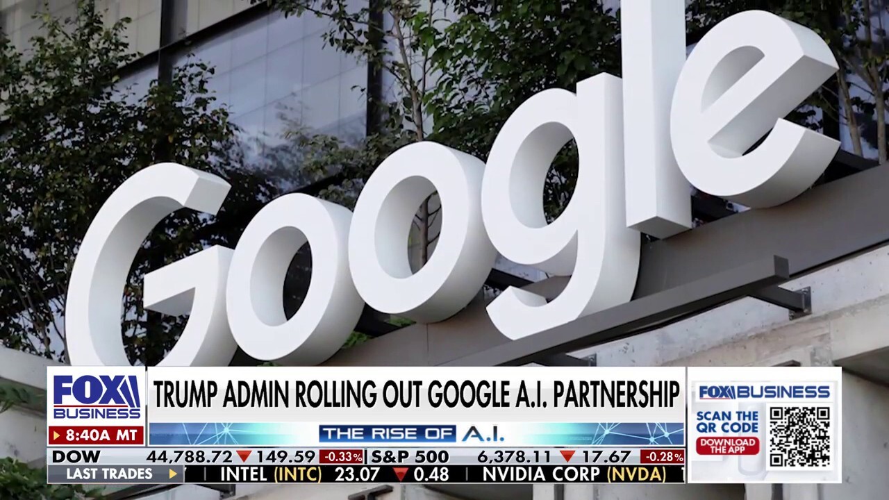 FOX Business correspondent Grady Trimble reports on Google’s AI deal with the Trump administration giving federal agencies access to Gemini tools.