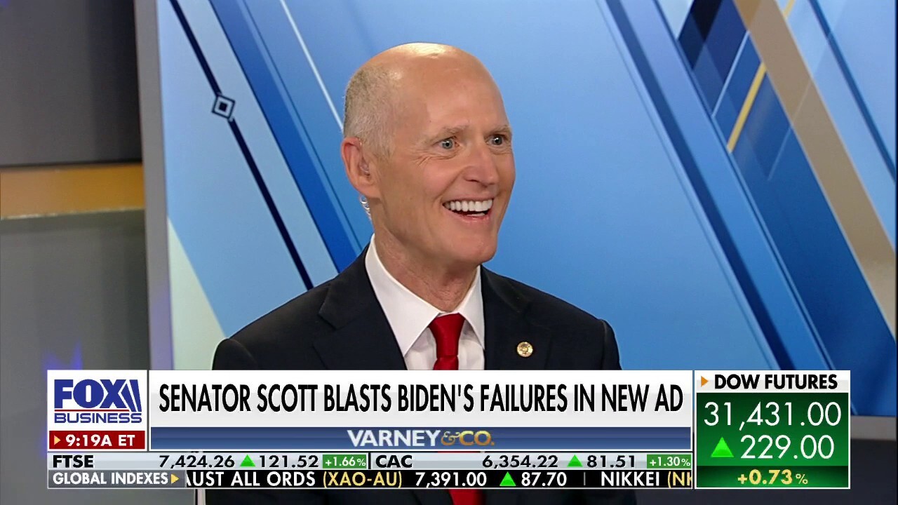 Sen. Scott blasts Biden's failures in new ad 