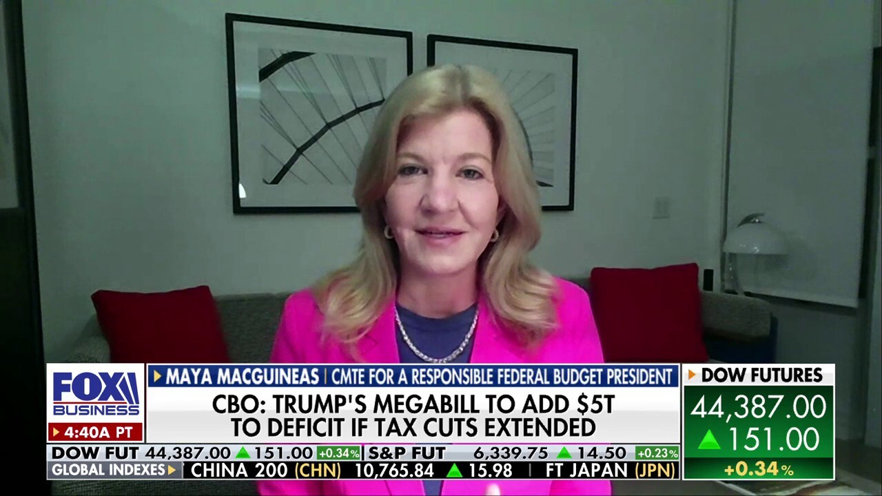 Committee for a Responsible Federal Budget President Maya MacGuineas discusses tariff revenue and how President Donald Trumps tax bill will affect the deficit on Mornings with Maria.
