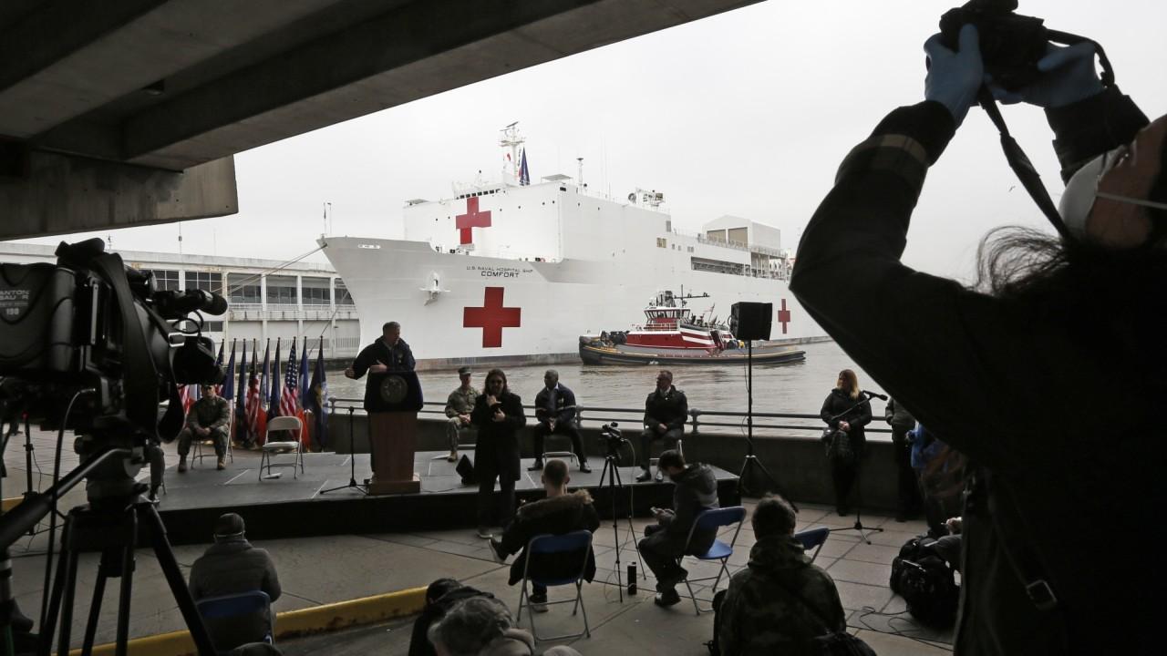 USNS Comfort to see Philadelphia-area coronavirus patients soon