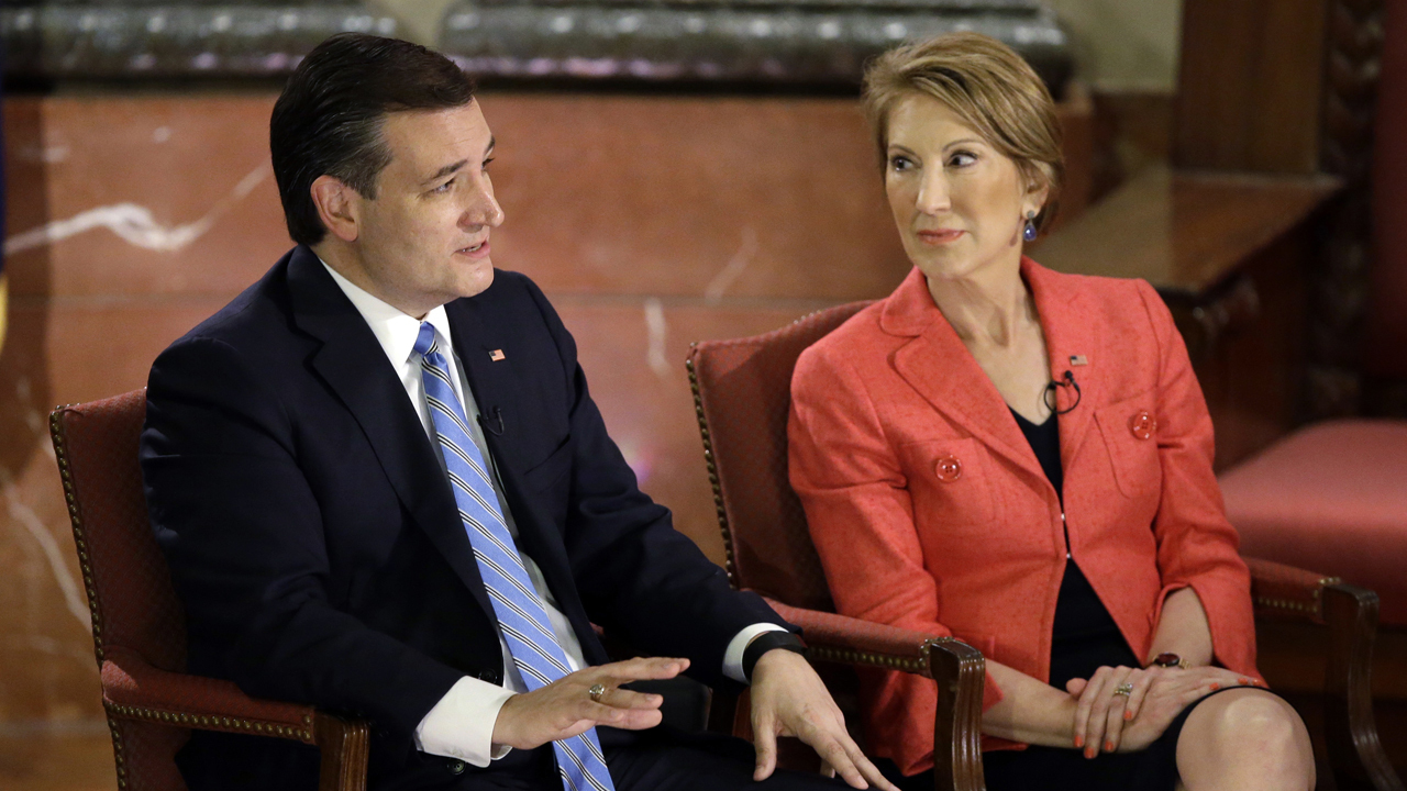 Has the Fiorina VP selection had any effect on the Cruz campaign?