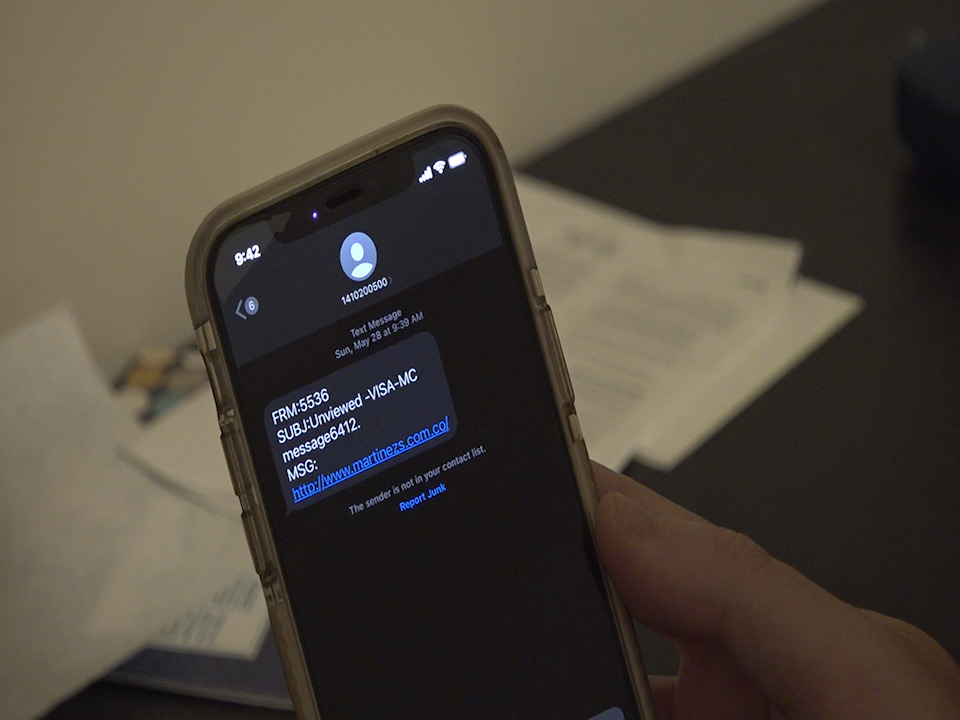 Americans are getting more spam text messages sent to their cell phones. Cybersecurity experts say these messages can put important information, or money, at risk.