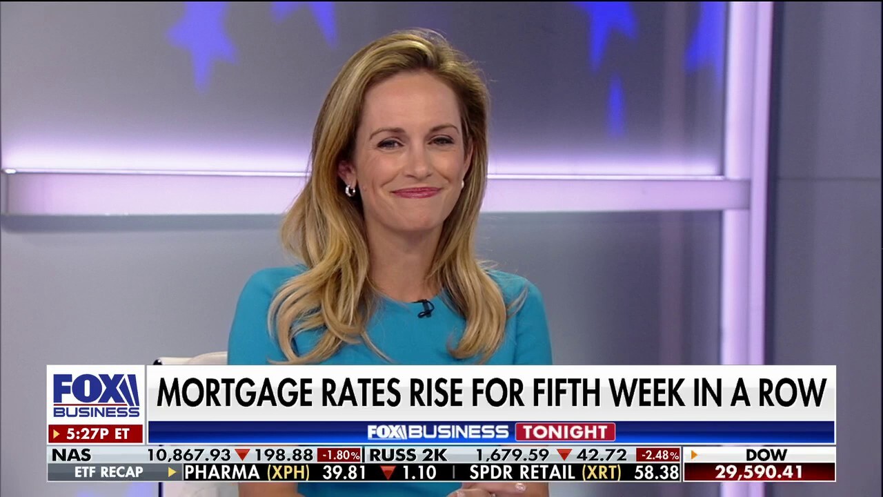 Mortgage rates rise for a fifth week in a row