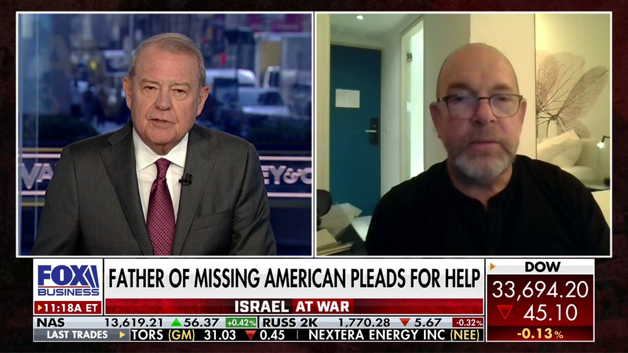 Jonathan Dekel-Chen, the father of a missing American, joined ‘Varney & Co.’ to discuss the Israel-Hamas war and its devastating impact on his family.  