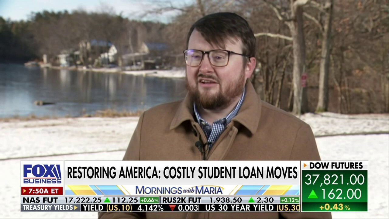 FOX Business Madison Alworth reports from New Hampshire where college and trade schools students are reacting to more loan forgiveness.