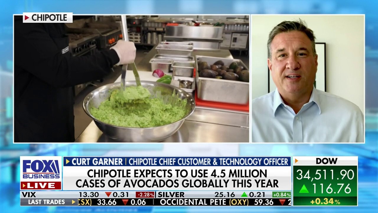Chipotle chief customer and technology officer Curt Garner explains how the new machine cuts prep time in the kitchen on 'The Claman Countdown.'