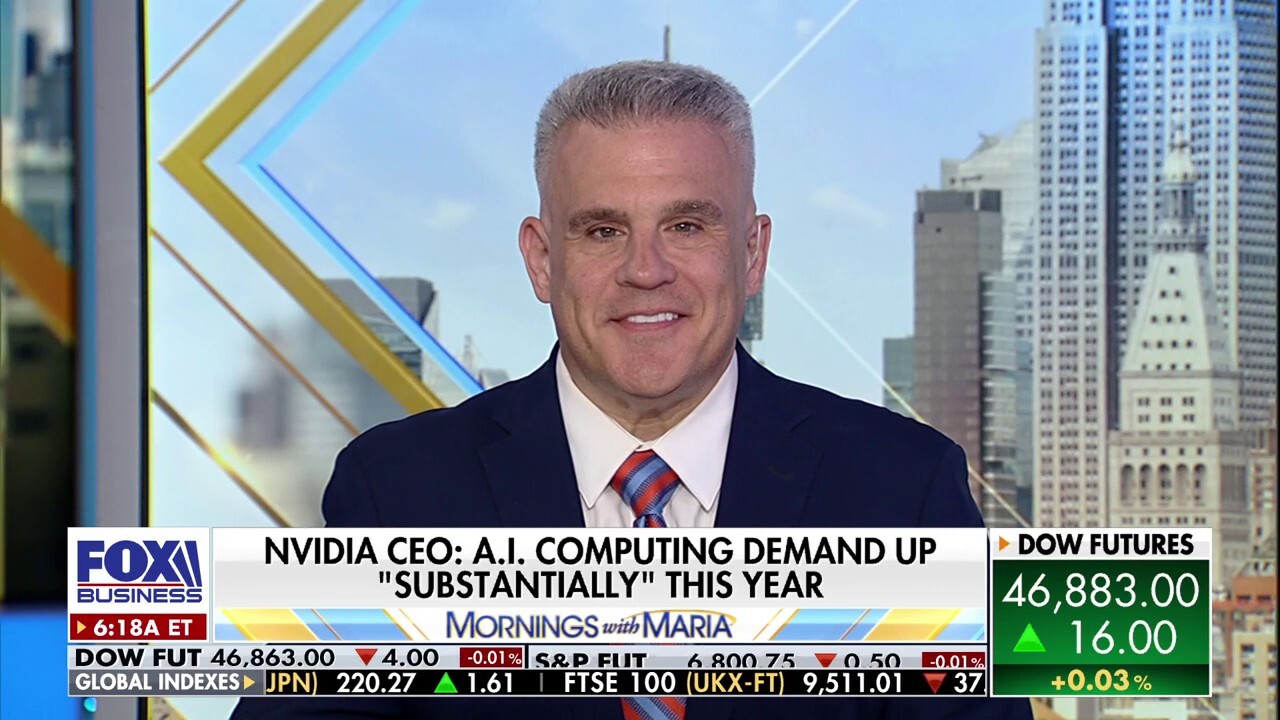 CPA and market analyst Dan Geltrude joins ‘Mornings with Maria’ to break down the record-setting rally fueled by artificial intelligence, saying the AI boom is just getting started as real profits drive markets higher.