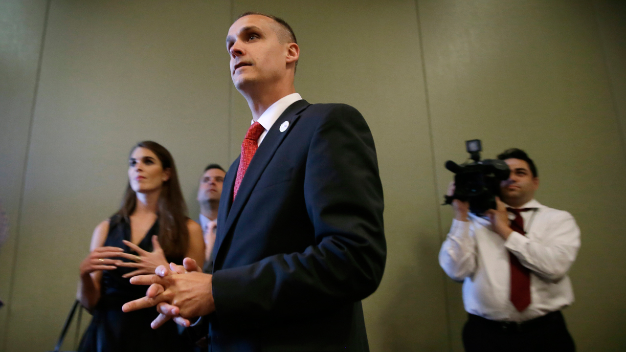Did Trump's campaign manager show intent?