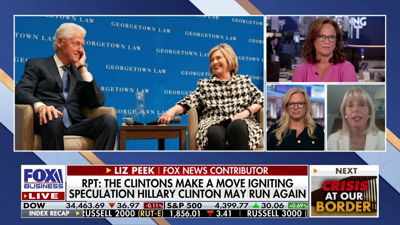 GOP pollster Lee Carter and Fox News contributor Liz Peek react to reports that the Clintons might be preparing for another Hillary presidential campaign.