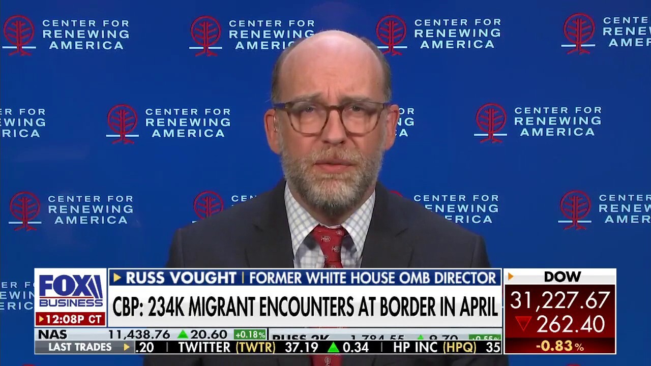 Former Obama Director of the Office of Management and Budget Russ Vought predicts the U.S. is headed towards a recession under President Biden.