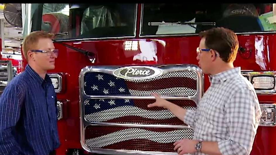 Pierce Manufacturing makes custom-made fire trucks in the US