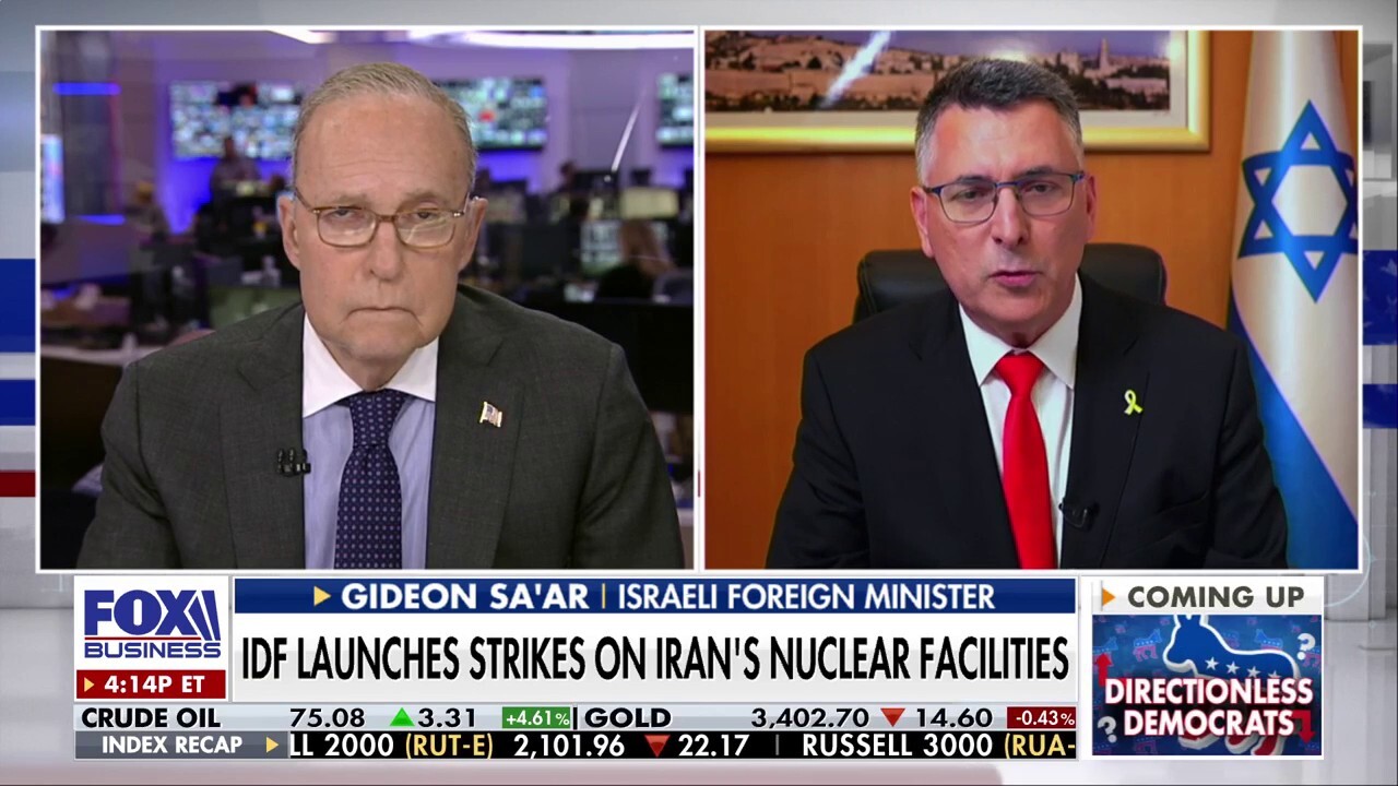 Iran is targeting civilians, which is a war crime, Israeli Foreign Minister says