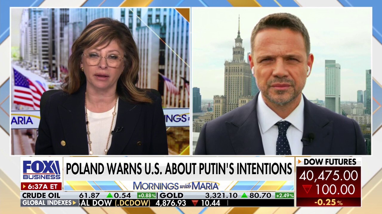 Rafał Trzaskowski, the mayor of Warsaw and a Polish presidential candidate, discusses the need for European nations to increase defense spending, the relationship between the U.S. and Poland, the upcoming presidential election and global trade.