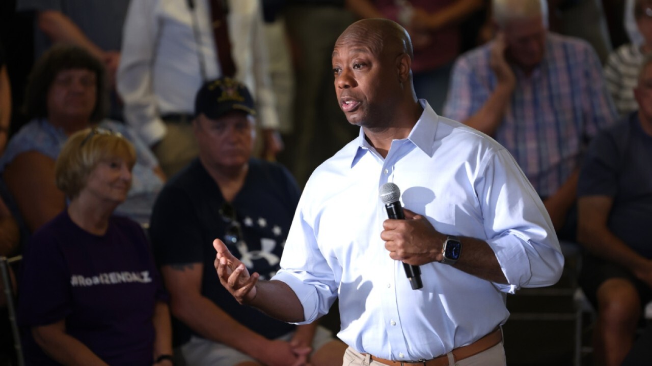 Tim Scott donor and Sabin Metal Corporation Chairman Andy Sabin discusses Sen. Tim Scott's chances in the 2024 election ahead of the first GOP primary debate on Fox News.