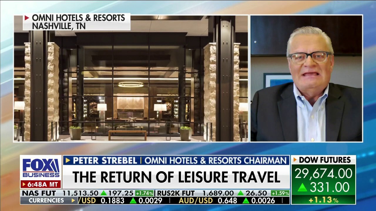 Omni Hotels & Resorts Chairman Peter Strebel says there’s a ‘thirst’ for getting people back together during the holidays.