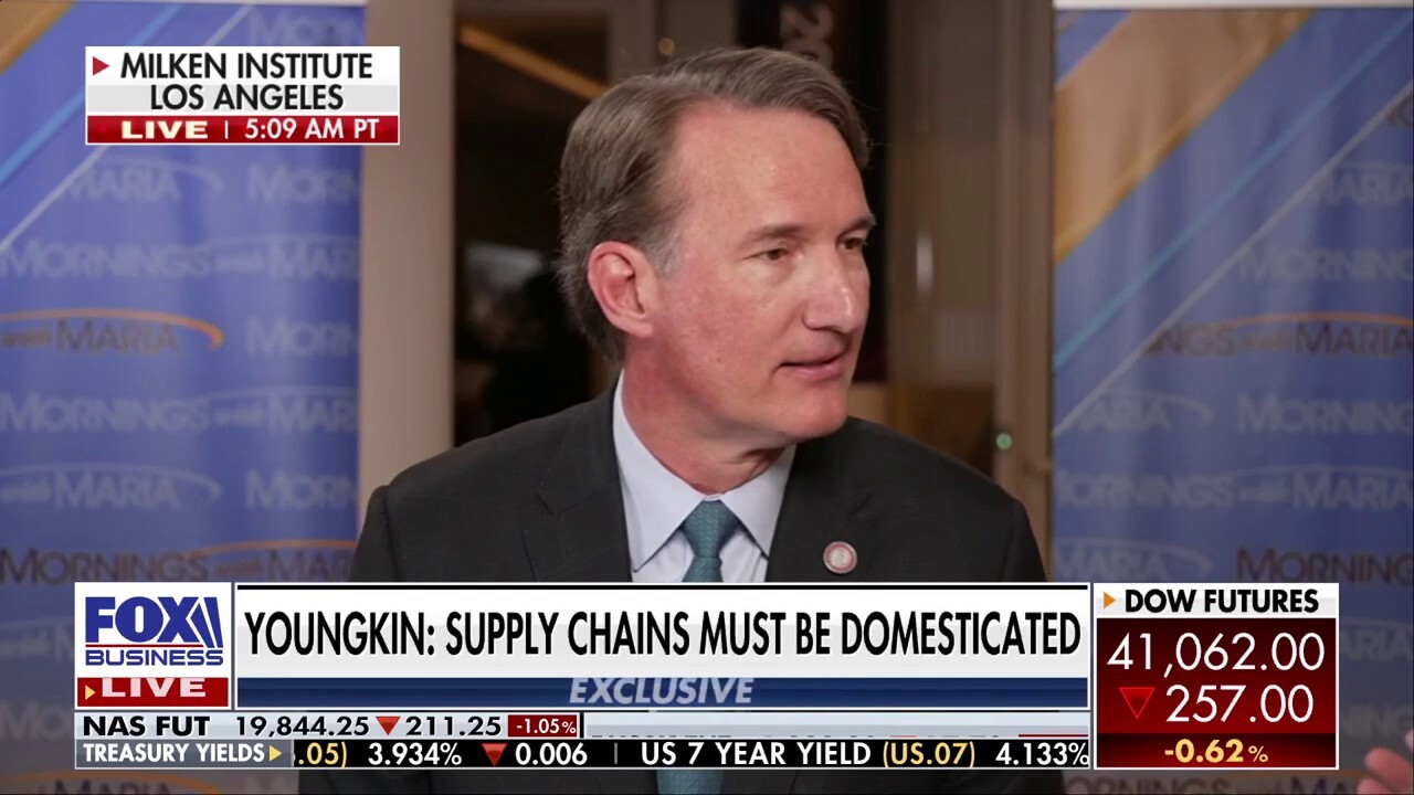 Companies are expanding in America, Virginia Gov. Youngkin says