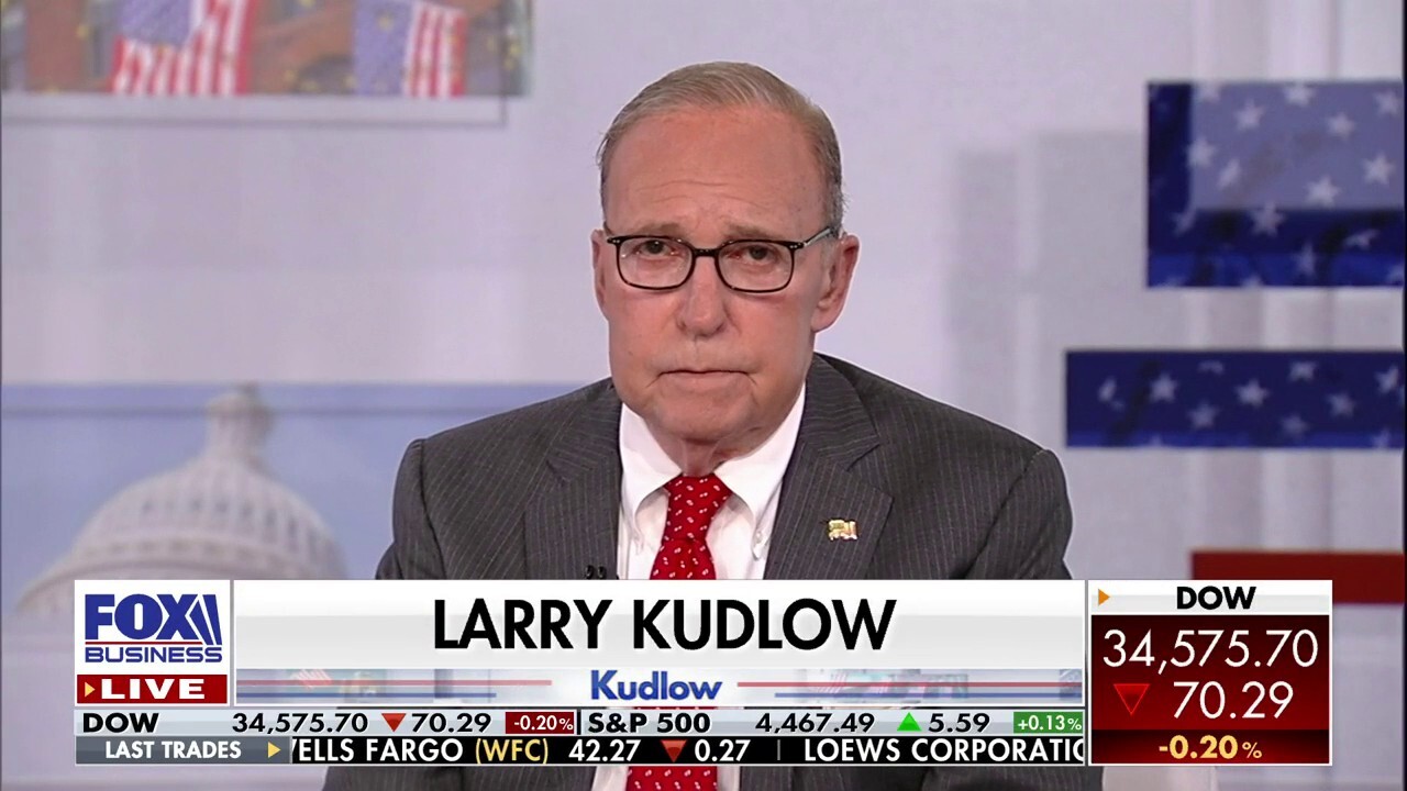 FOX Business host Larry Kudlow calls out President Biden's economic agenda on 'Kudlow.'