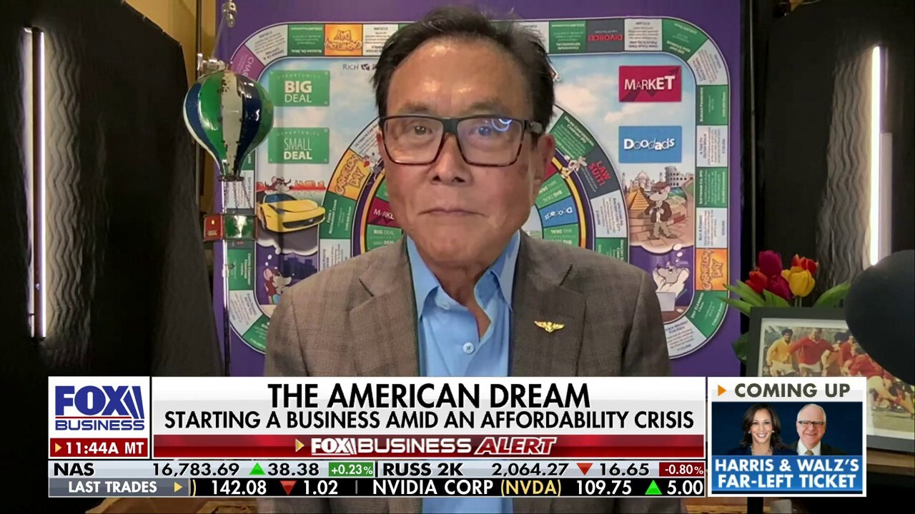 Rich Dad co-founder Robert Kiyosaki weighs in on California's failures and why entrepreneurship is important amid the tech evolution.