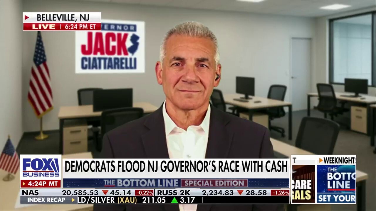 New Jersey gubernatorial candidate speaks on the race in his state