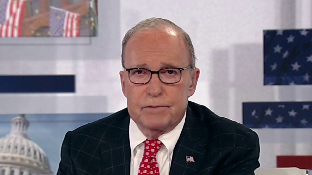 Larry Kudlow: Inflation rate was 'slightly above 1%' when Biden took office