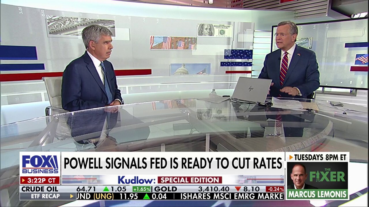 Allianz chief economic advisor Mohamed El-Erian discusses Jerome Powell's speech at Jackson Hole and why he believes there needs to be change at the Federal Reserve on 'Kudlow.'