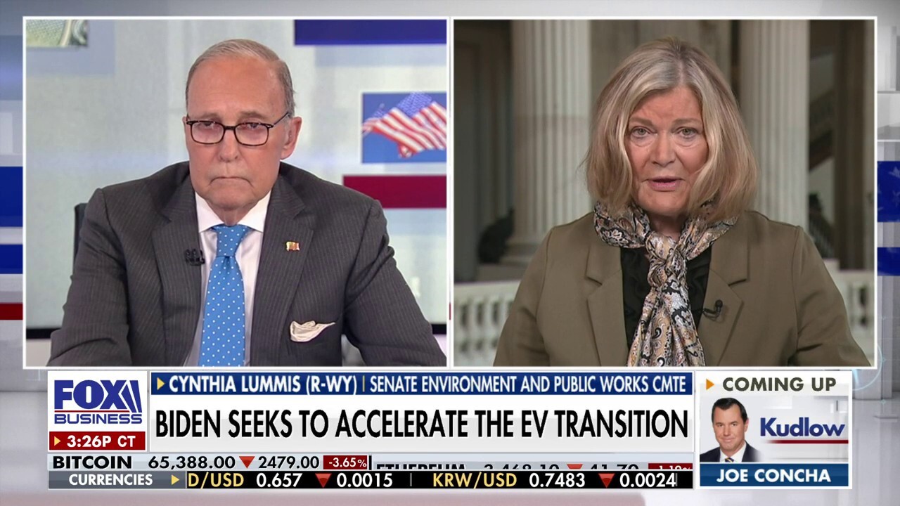  Sen. Cynthia Lummis, R-Wy., says the Biden administration doesn't have regard for the law on 'Kudlow.'
