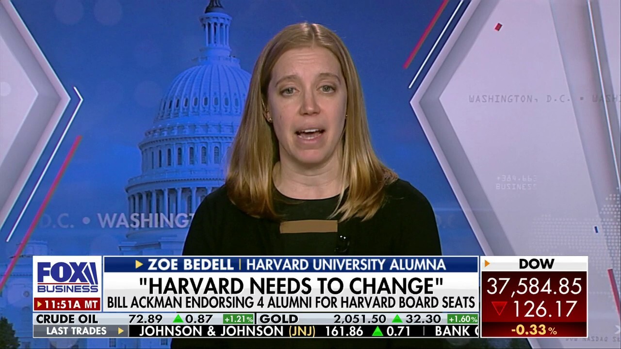 Harvard has commitment to uphold 'free exchange of ideas': Zoe Bedell