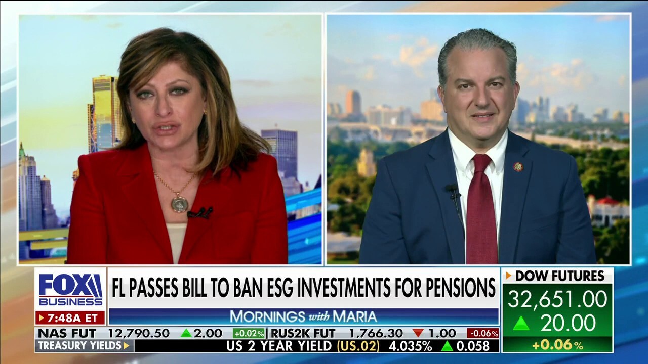 ESG investments for pensions a 'ridiculous' policy: Jimmy Patronis