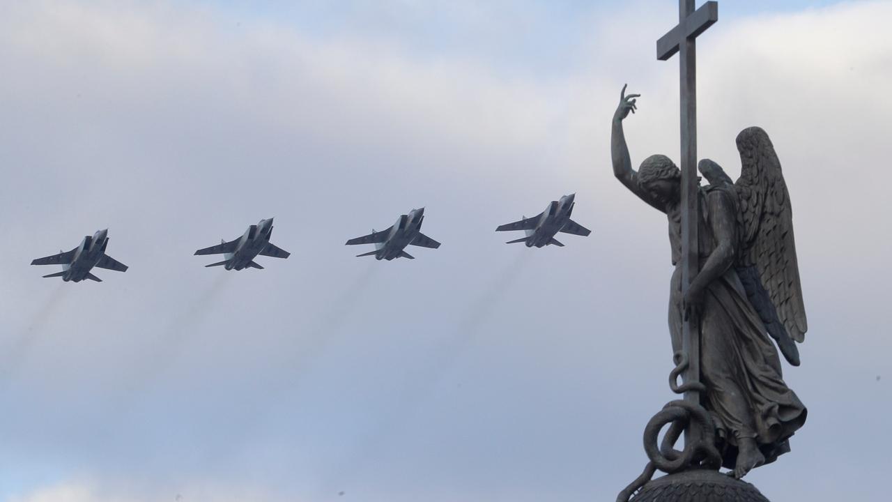 Russian fighter jet flies within feet of U.S. Navy plane