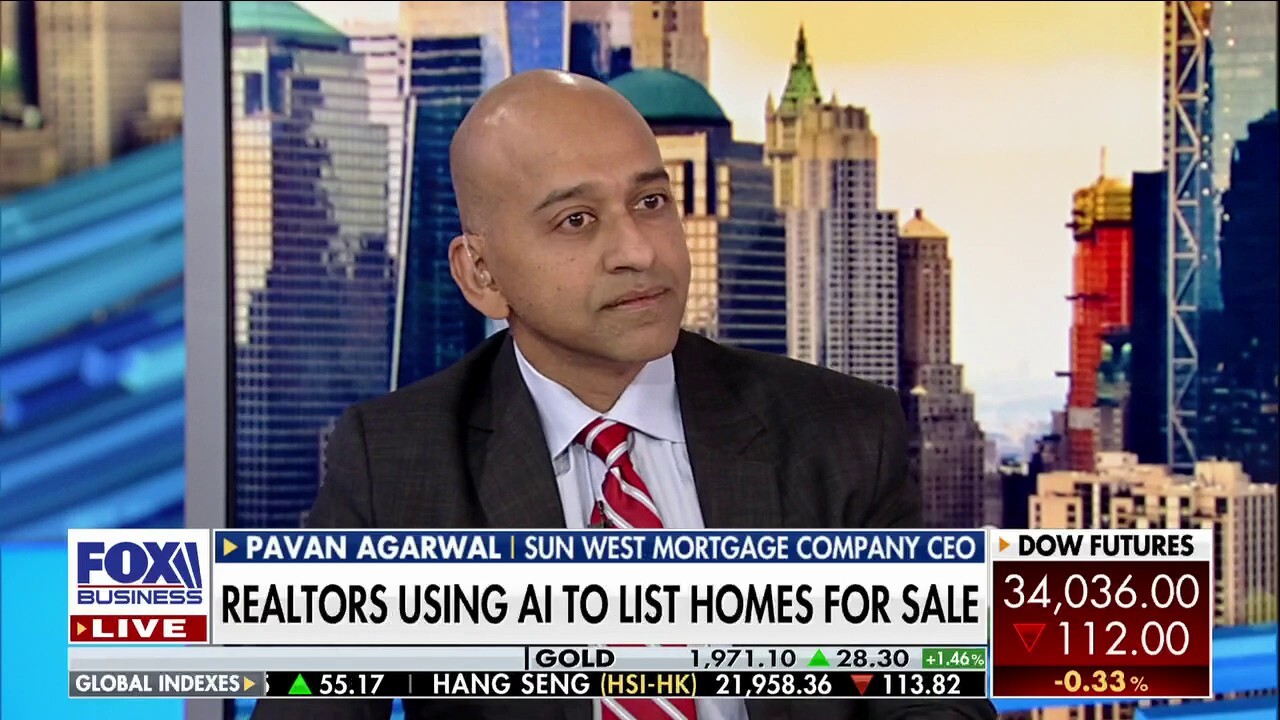 Pavan Agarwal, CEO of Sun West Mortgage Company, discusses the artificial intelligence personal assistant that is designed to help with home finances on ‘Mornings with Maria.’