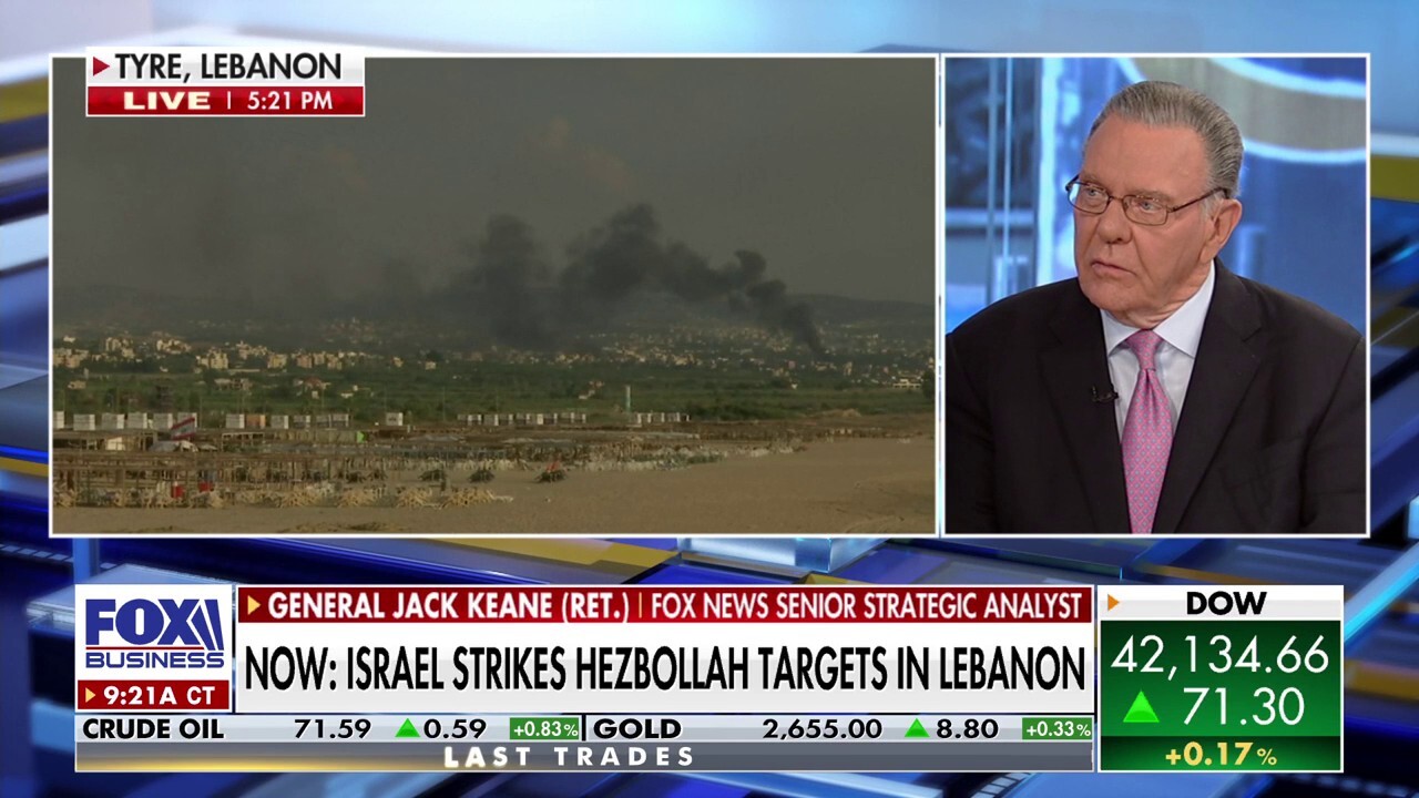 Fox News senior strategic analyst Gen. Jack Keane discusses Israel's military objective in Lebanon on 'Varney & Co.'