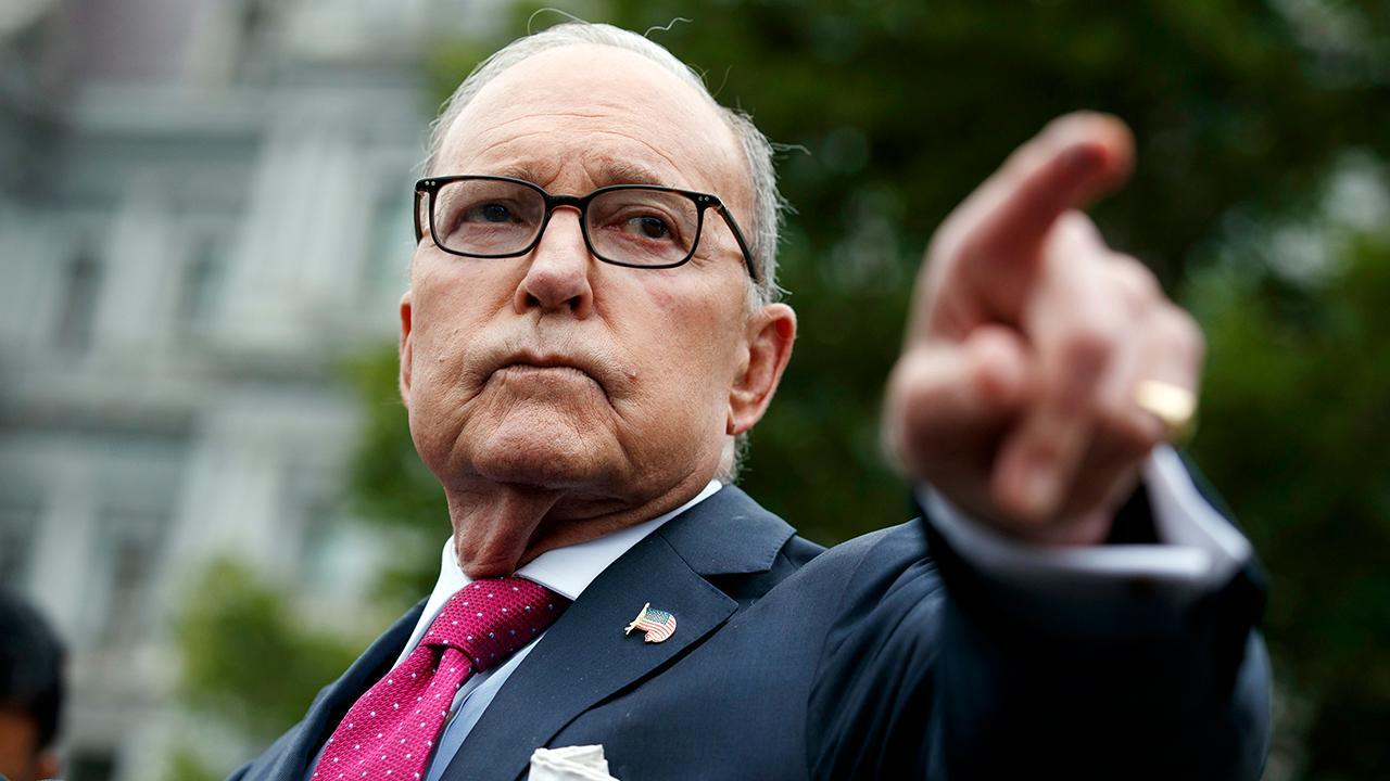 Kudlow blames Europe 'not China' for US manufacturing problems 