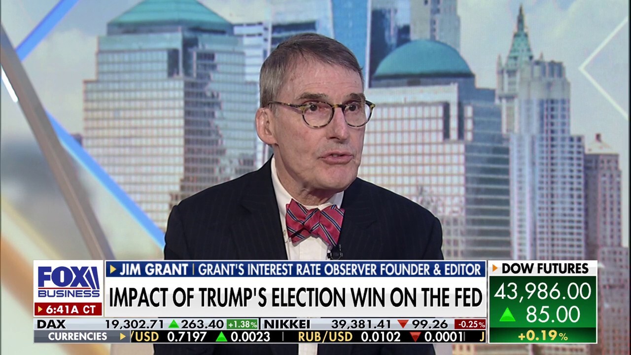 Fed has an impossible job, says Jim Grant 