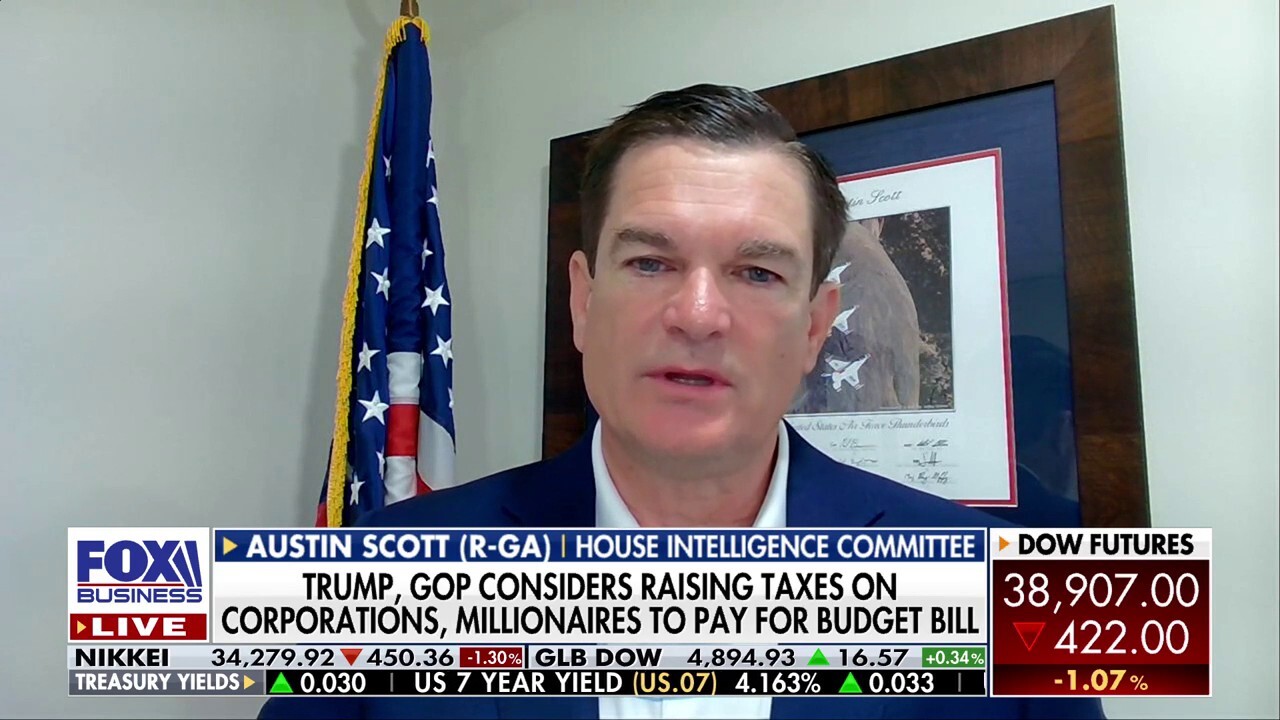 Higher tax rates don't lead to higher revenues: Rep. Austin Scott