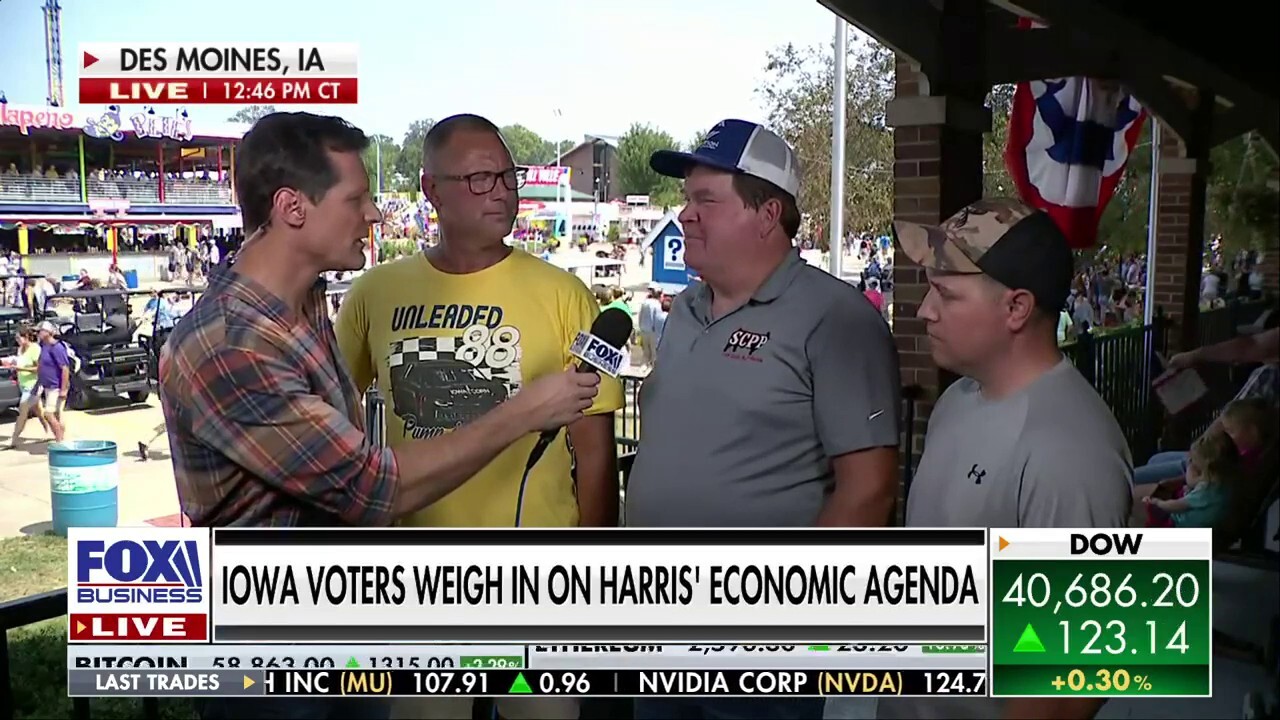 ‘The Big Money Show’ host Brian Brenberg speaks with Iowa voters on the impact of inflation at the state fair.