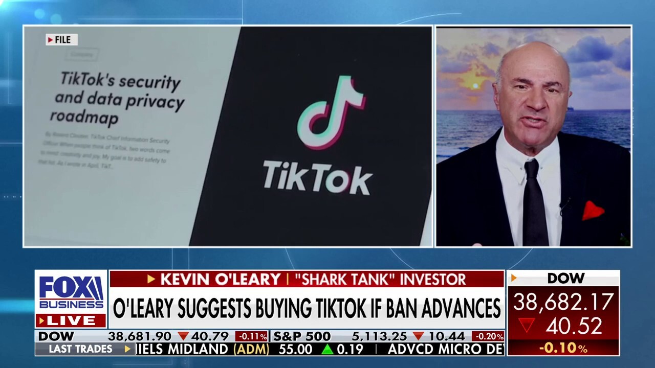 O'Leary Ventures Chairman Kevin O'Leary suggests he could be interested in buying TikTok if a U.S. ban advances on 'Cavuto: Coast to Coast.'