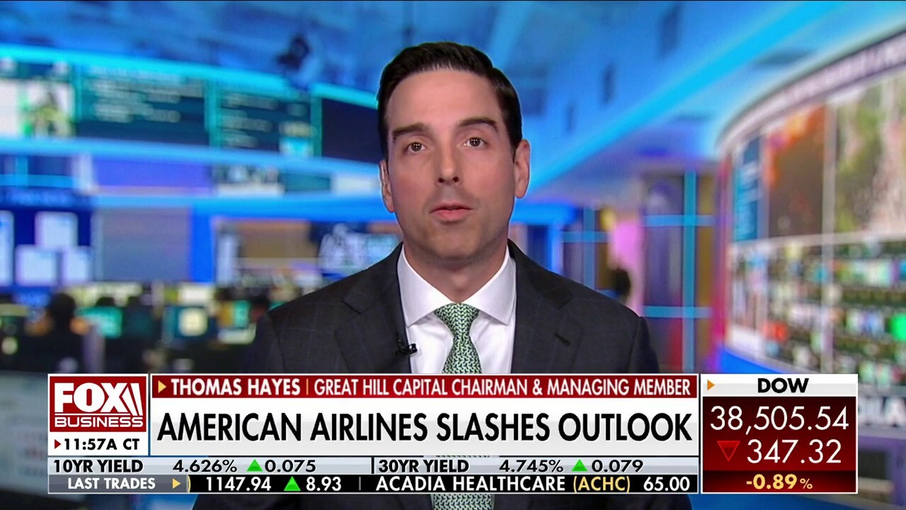 Great Hill Capital Chairman and managing member Thomas Hayes on American Airlines' market performance and companies cutting prices to respond to inflation.