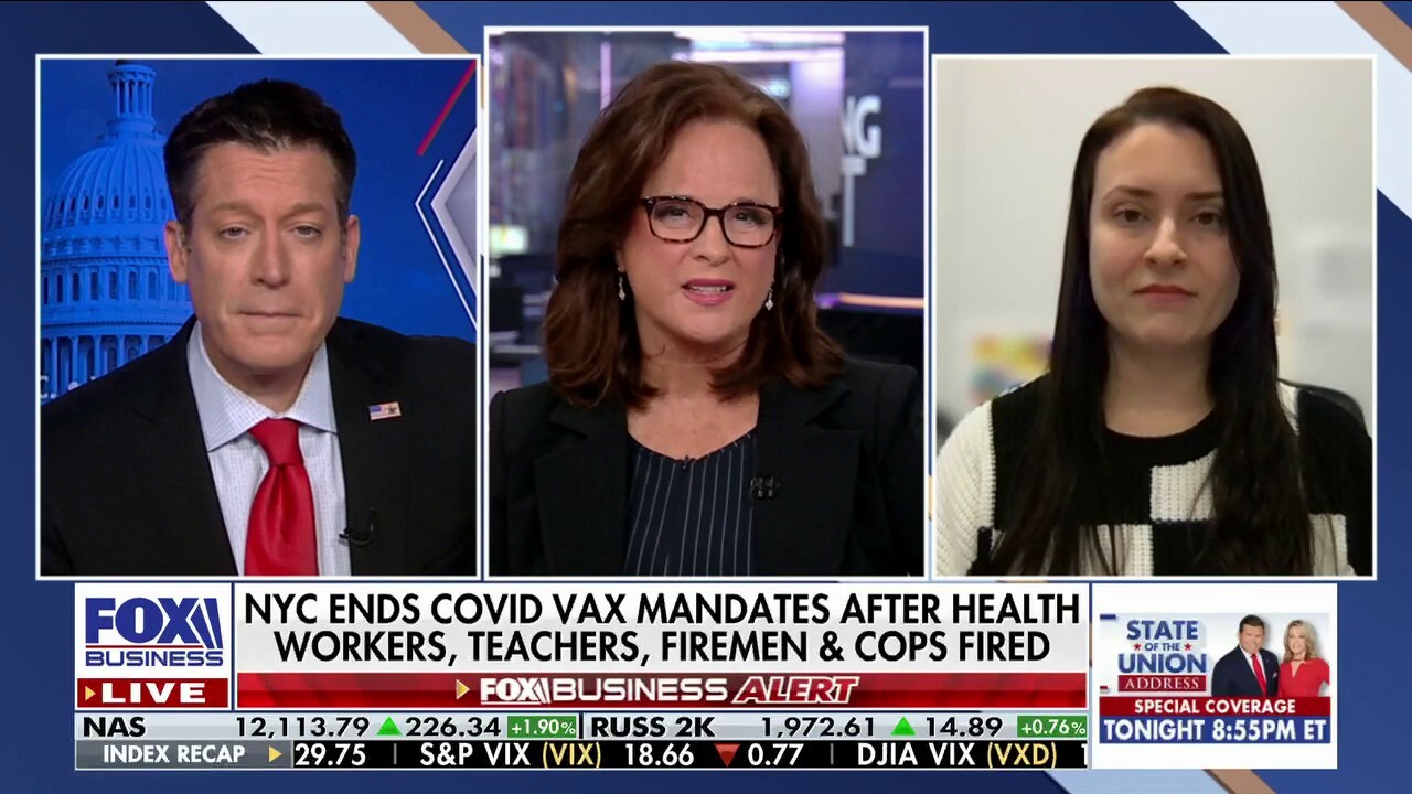 Former New York City teacher Rachel Maniscalco and GOP strategist Ford O'Connell react to COVID vaccine mandates beginning to get lifted nationwide on 'The Evening Edit.'